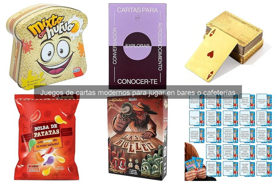 Diferencias entre juegos de cartas de mesa y de bar