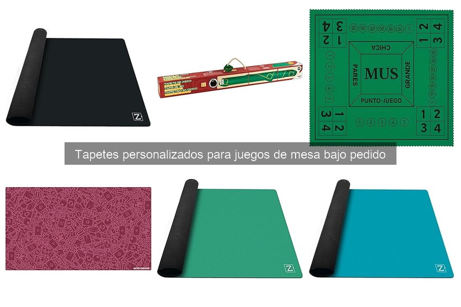 Diferencias entre tapetes personalizados y estándar para juegos