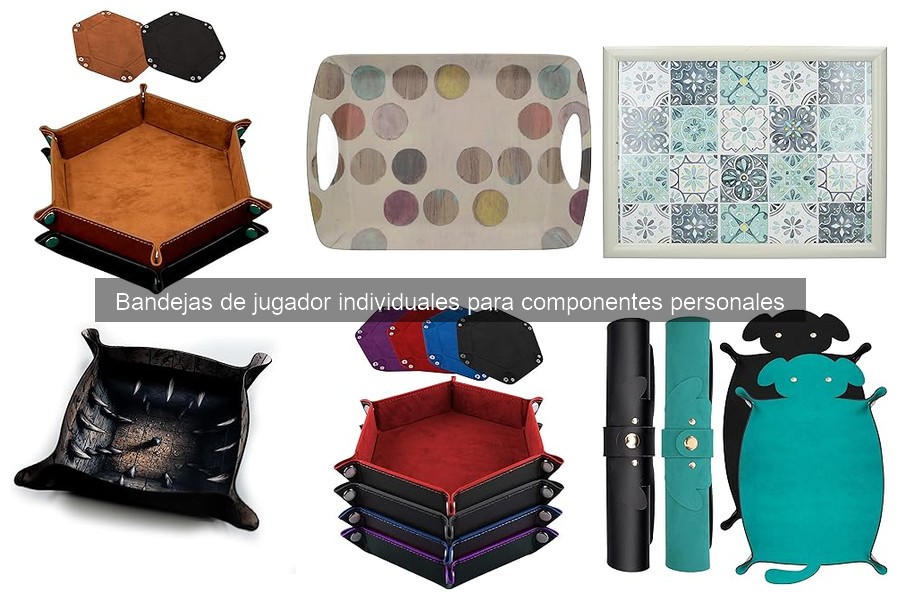 Dónde comprar bandejas de jugador individuales baratas
