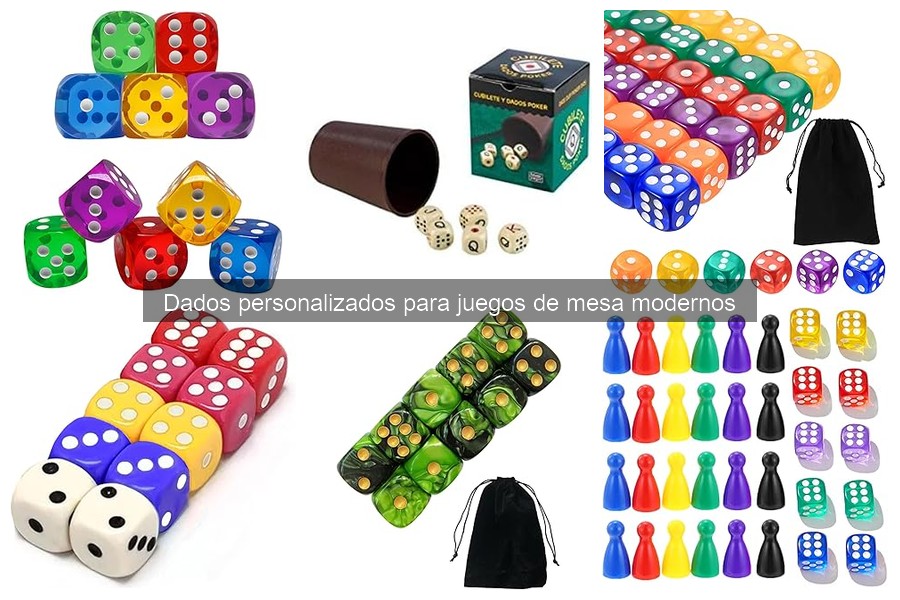 Dónde Comprar Dados Personalizados para Juegos de Mesa