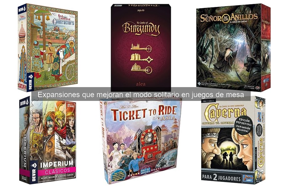 Dónde comprar expansiones para mejorar el modo solitario