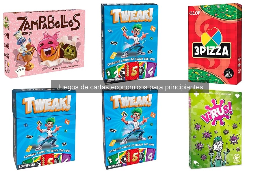 Dónde comprar juegos de cartas económicos para principiantes