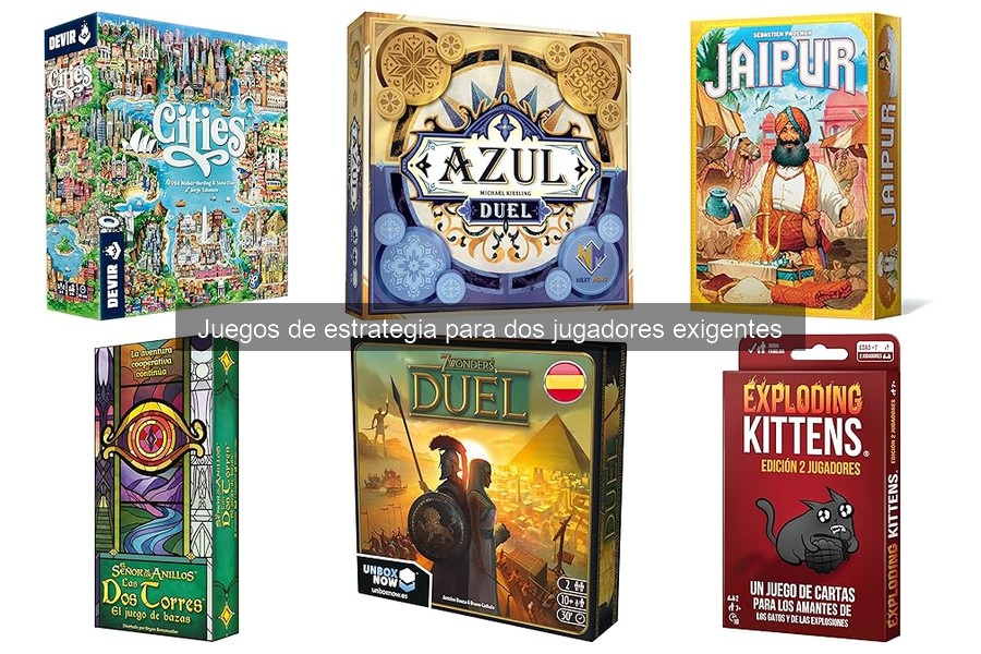 Dónde comprar juegos de estrategia para dos jugadores