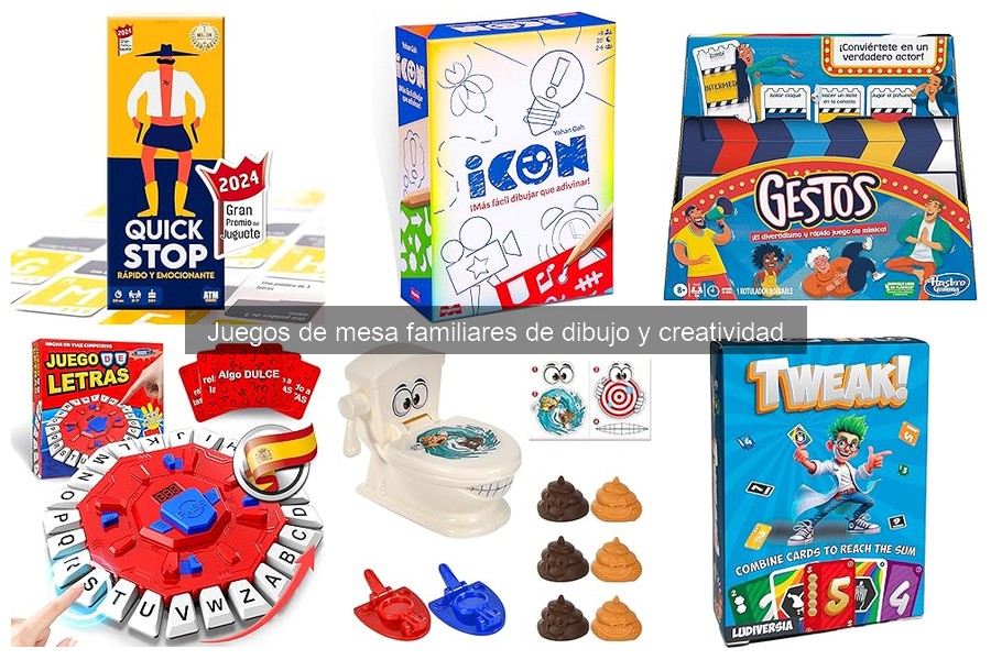 Dónde Comprar Juegos de Mesa de Dibujo y Creatividad