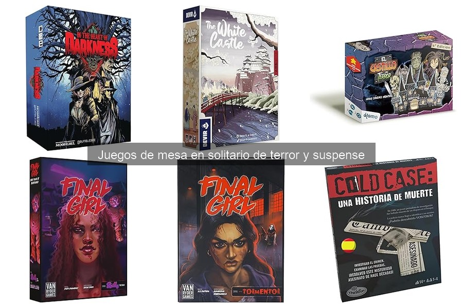 Dónde comprar juegos de mesa de terror en solitario