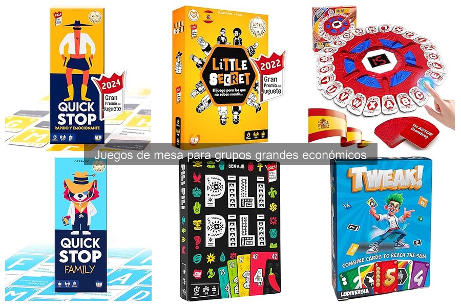 Dónde comprar juegos de mesa económicos para grupos grandes