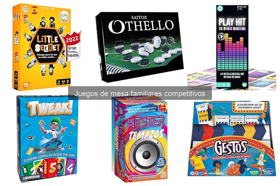 Donde Comprar Juegos de Mesa Familiares Competitivos al Mejor Precio