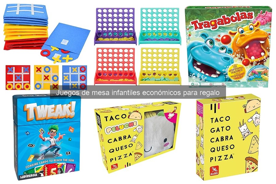 Dónde comprar juegos de mesa infantiles económicos