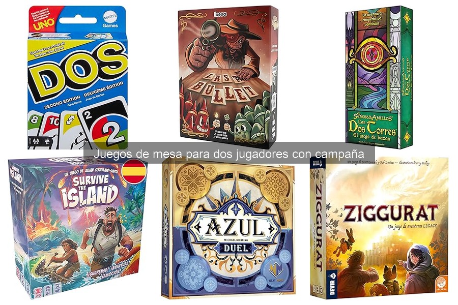 Dónde Comprar Juegos de Mesa para Dos Jugadores con Campaña
