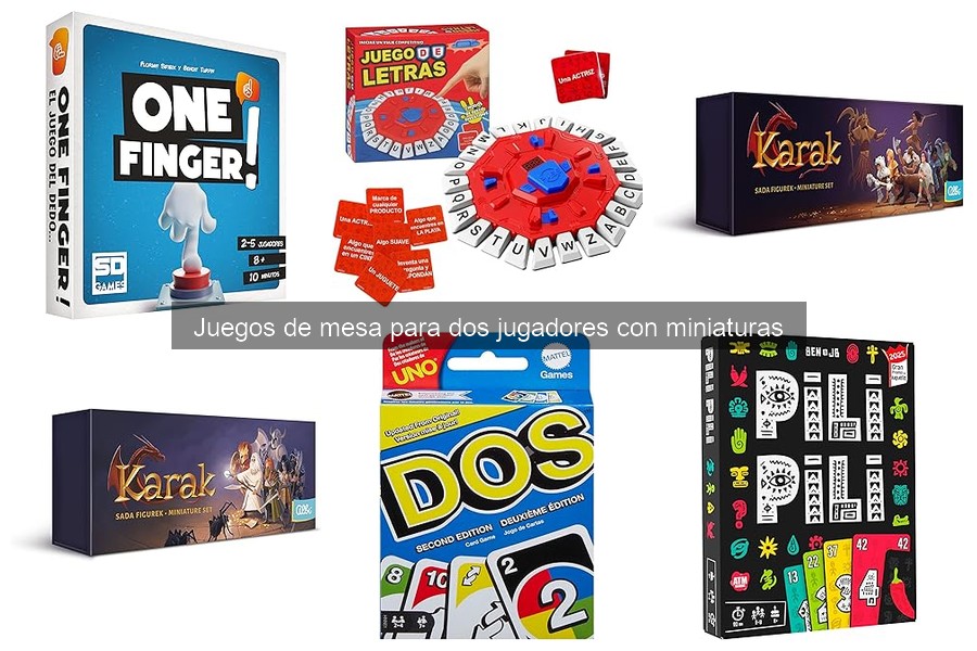 Dónde comprar juegos de mesa para dos jugadores con miniaturas
