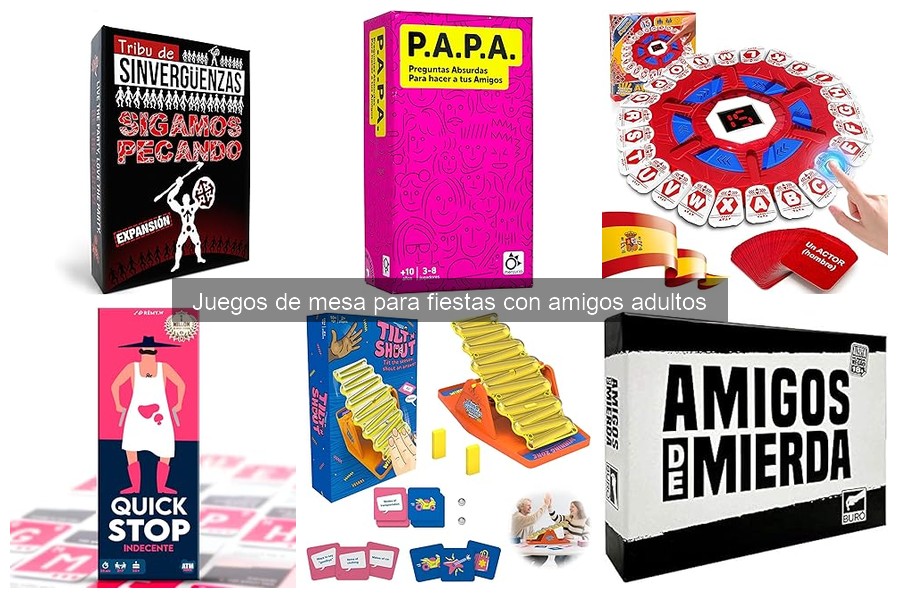 Dónde comprar juegos de mesa para fiestas con amigos