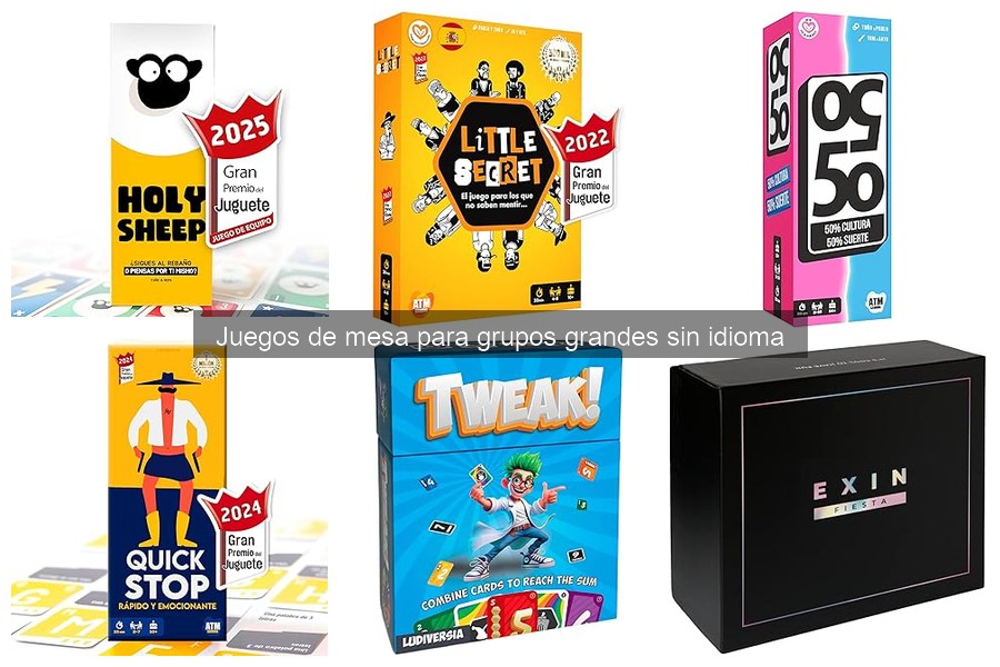 Dónde comprar juegos de mesa para grupos grandes