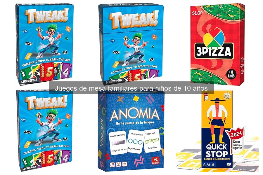 Dónde comprar juegos de mesa para niños de 10 años