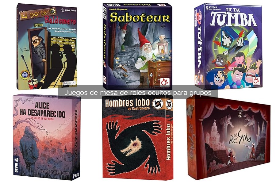 Dónde comprar juegos de roles ocultos: mejores tiendas y ofertas