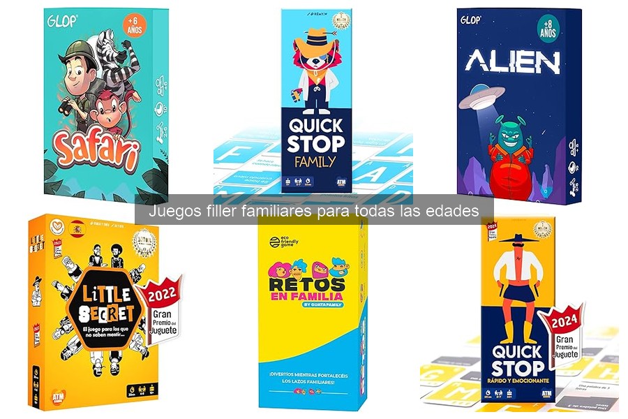 Dónde comprar juegos filler familiares a buen precio