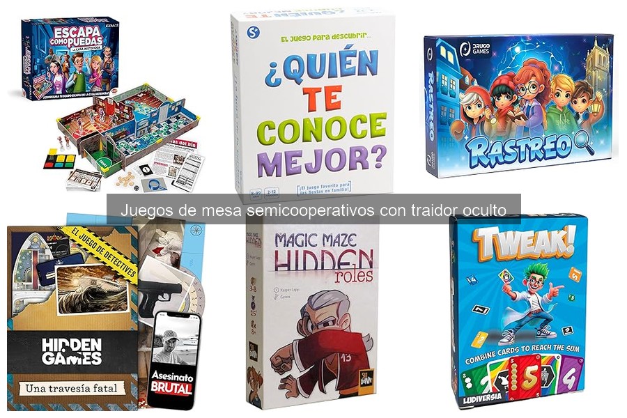 Dónde comprar juegos semicooperativos con traidor oculto