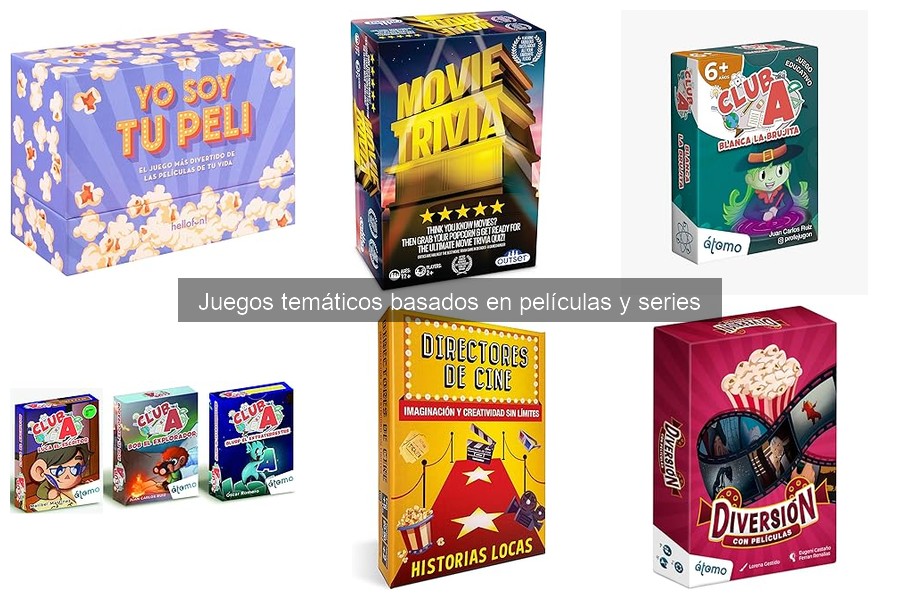 Dónde comprar juegos temáticos basados en películas