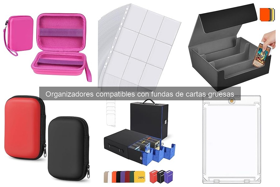 Dónde comprar organizadores para cartas con fundas gruesas