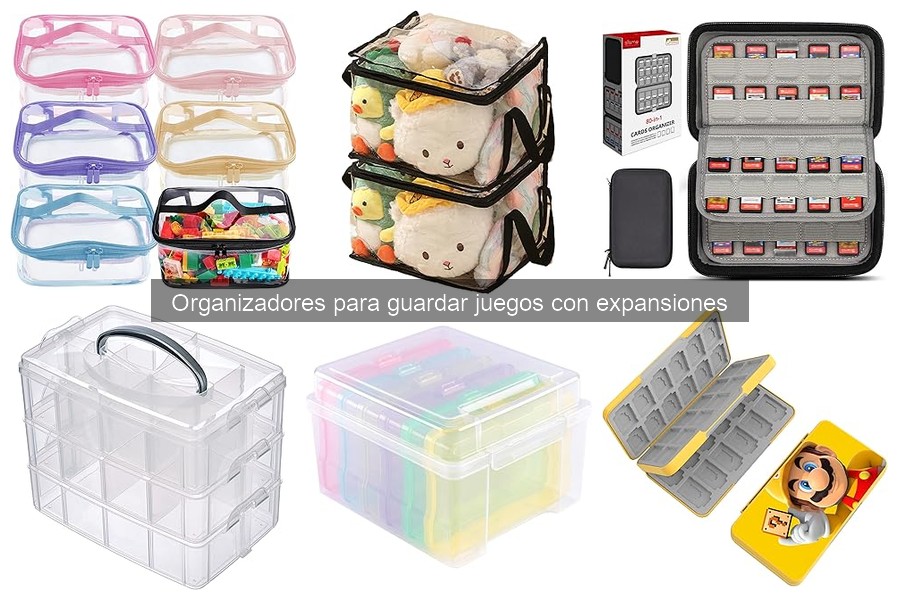 ¿Dónde comprar organizadores para juegos de mesa con expansiones?