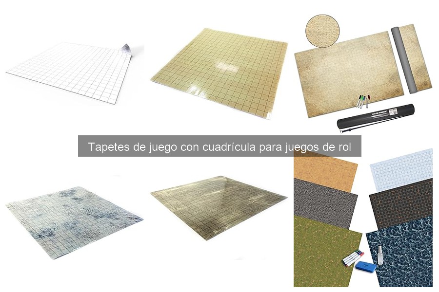 Dónde comprar tapetes de juego con cuadrícula en línea