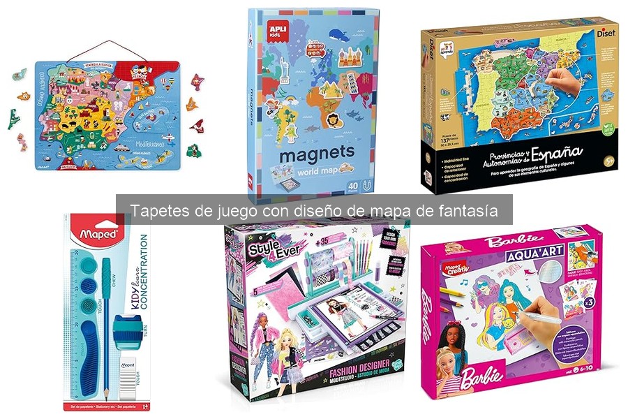 Dónde comprar tapetes de juego con mapa de fantasía