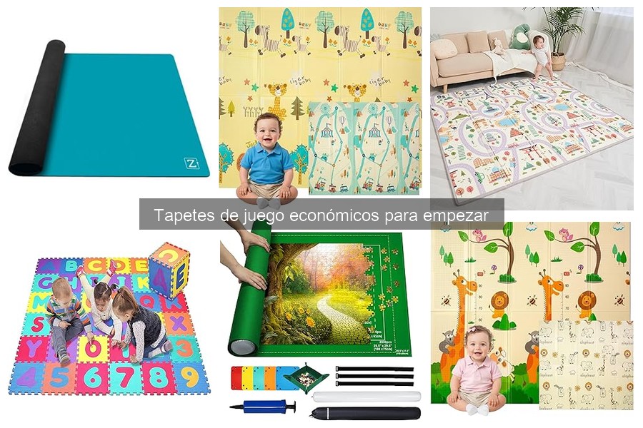 Dónde comprar tapetes de juego económicos en 2023