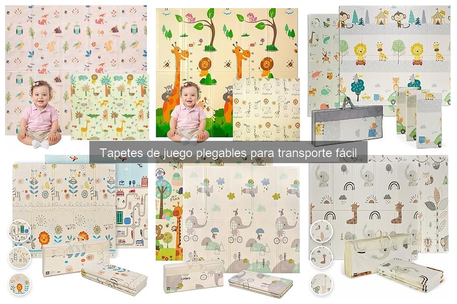 Dónde comprar tapetes de juego plegables baratos