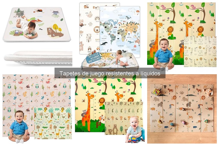 Dónde comprar tapetes de juego resistentes a líquidos