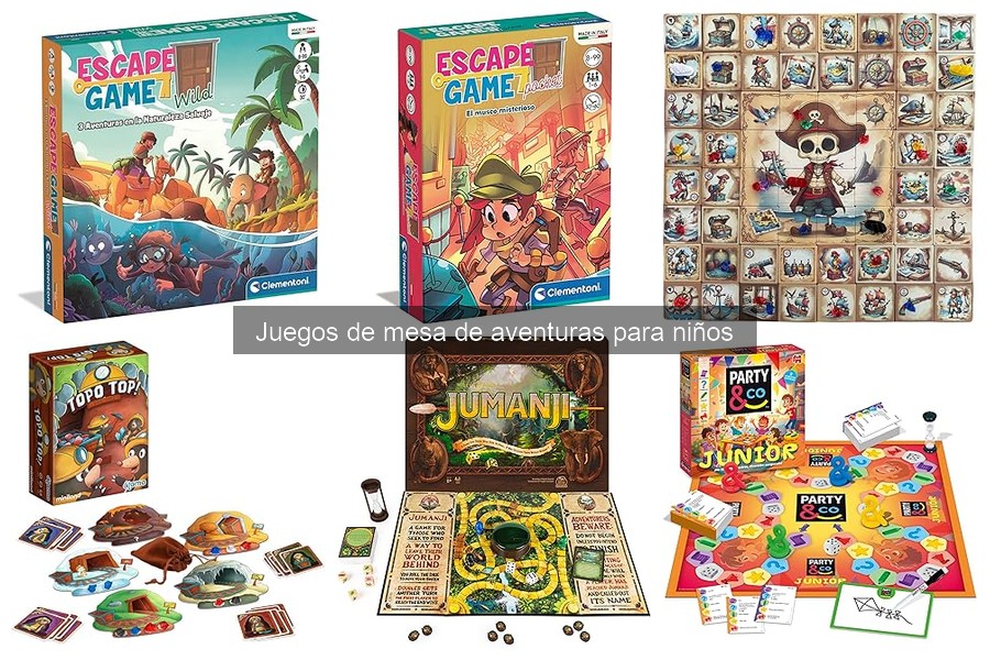 Duración Promedio de Juegos de Mesa de Aventuras para Niños