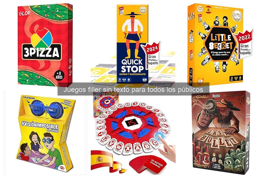 Ejemplos de partidas de juegos filler sin texto