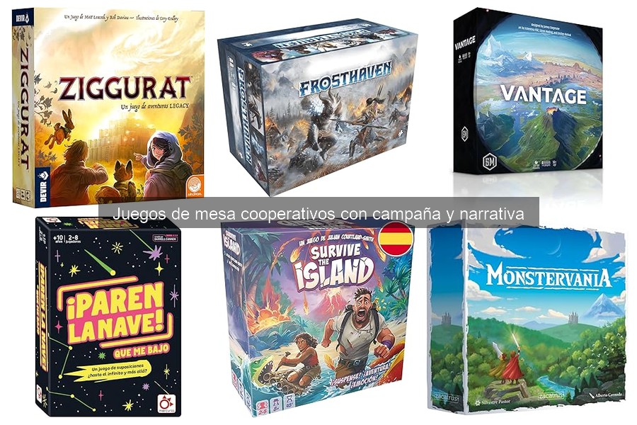 El impacto de la narrativa en juegos de mesa cooperativos