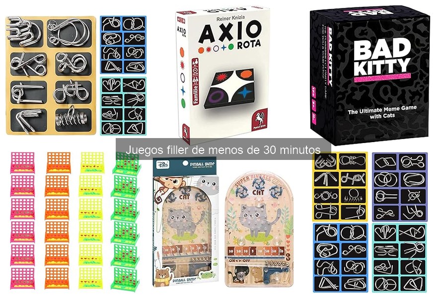 Elige el juego filler perfecto para cualquier ocasión