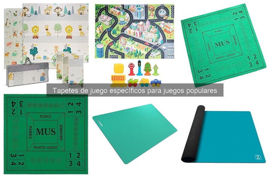 Elige el mejor tapete de juego para tus partidas