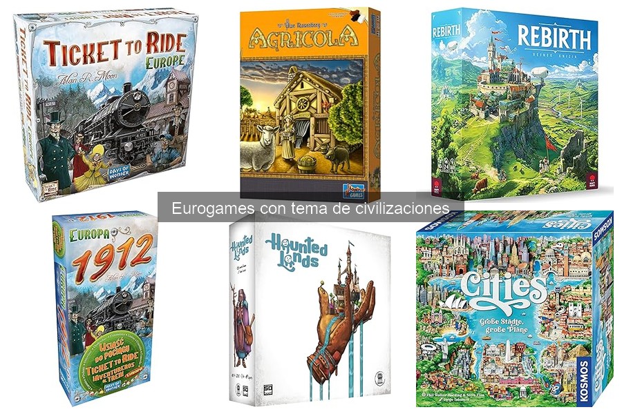 Encuentra el mejor eurogame de civilización para ti