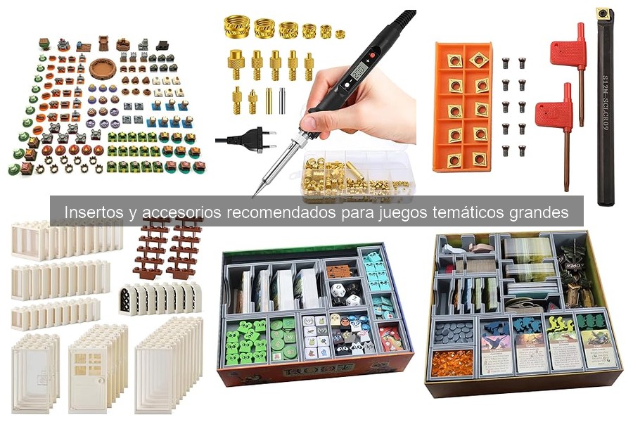 Errores comunes al elegir insertos para juegos de mesa