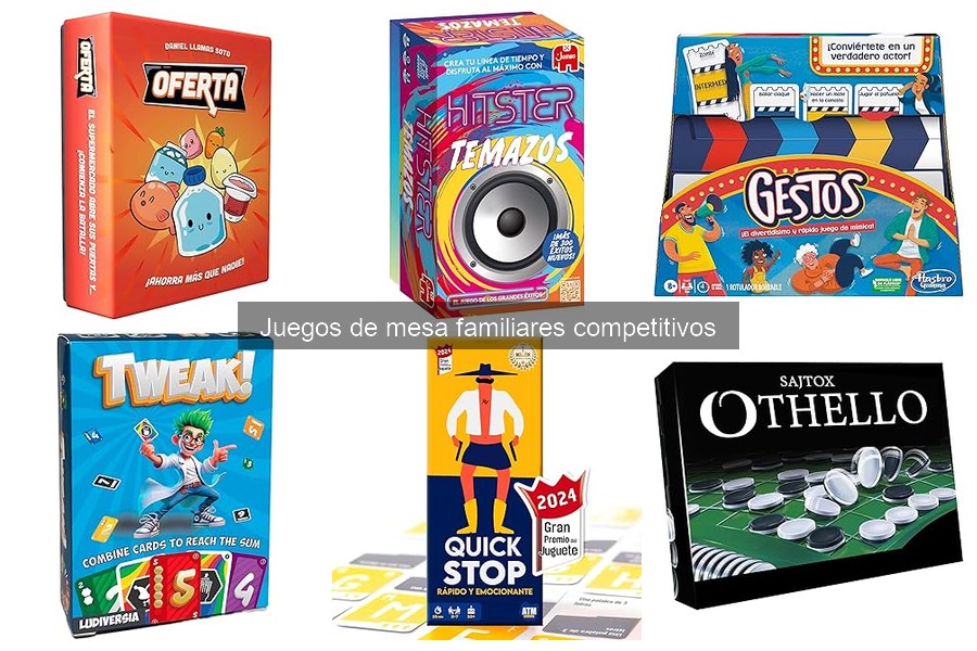 Errores comunes al elegir juegos de mesa familiares competitivos