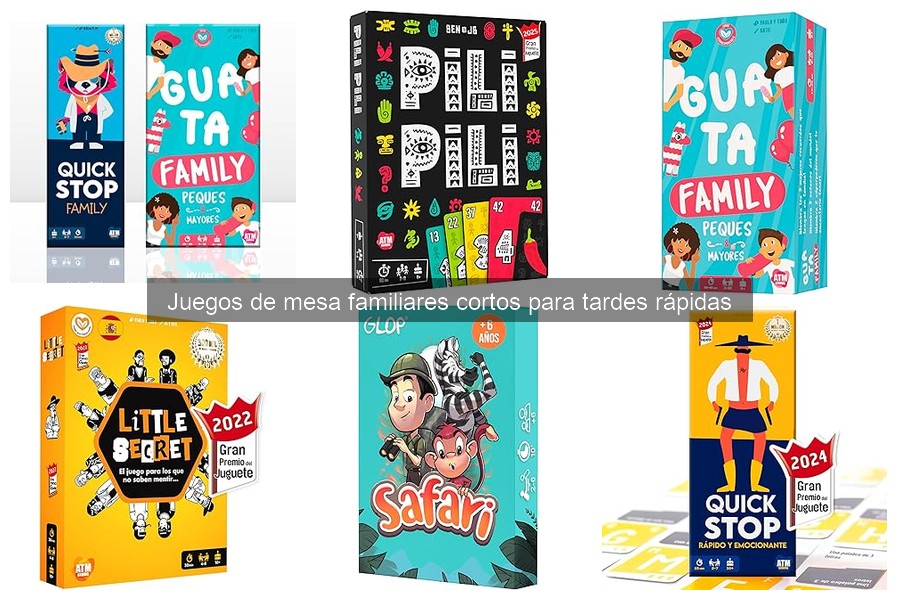 Errores comunes al elegir juegos de mesa familiares cortos