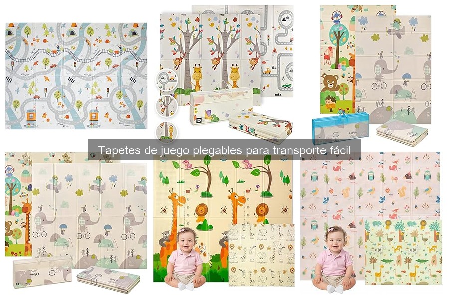 Errores comunes al elegir tapetes de juego plegables