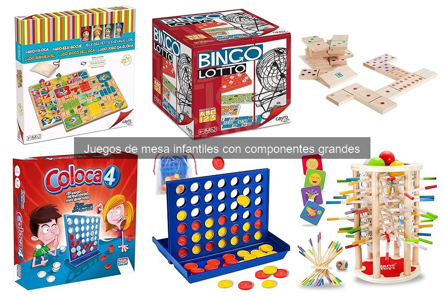 Errores comunes al jugar con juegos de mesa infantiles grandes