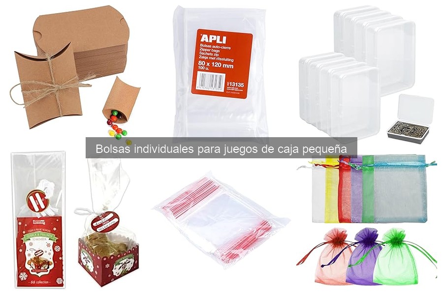 Errores comunes al usar bolsas individuales para juegos de mesa