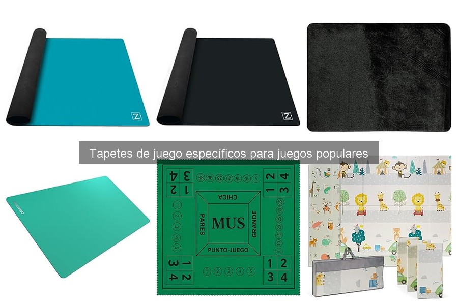 Errores comunes al usar tapetes de juego en juegos de mesa