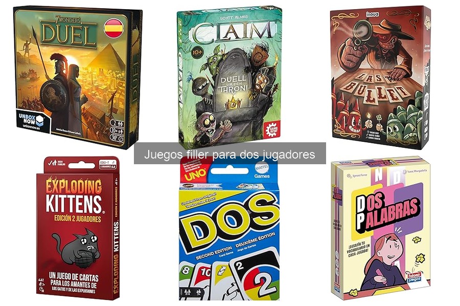 Errores comunes en juegos filler para dos jugadores