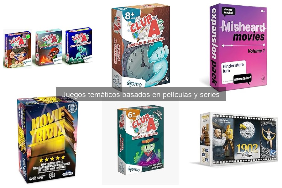 Errores comunes en juegos temáticos de películas y series