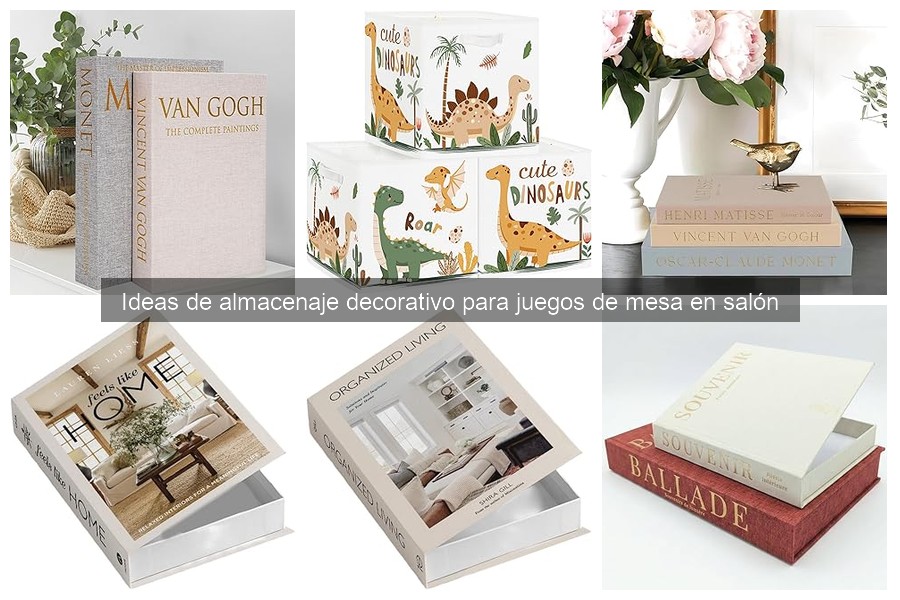 Estilos decorativos para almacenar juegos de mesa en tu salón