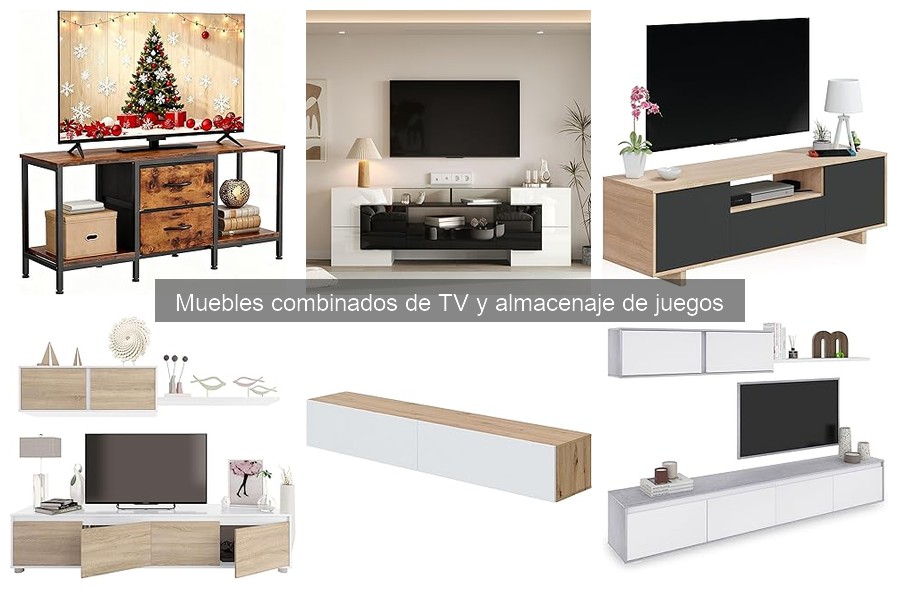 Estilos y Diseños Populares de Muebles para TV y Juegos