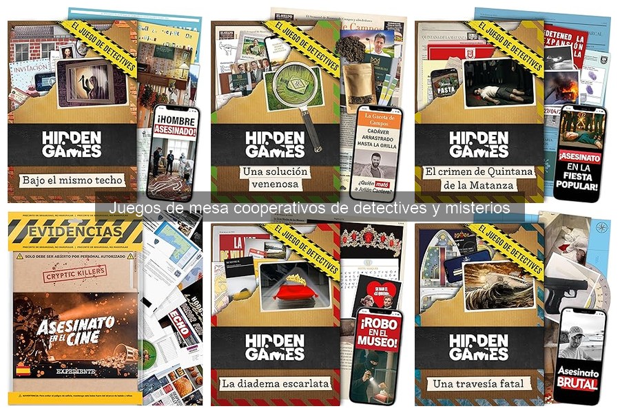 Estrategias para ganar en juegos de mesa cooperativos de misterio