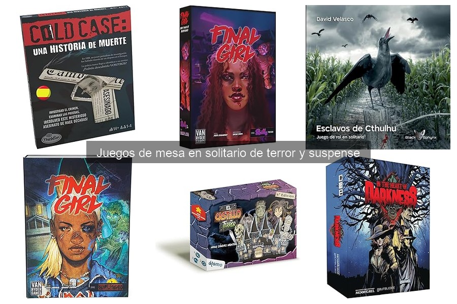 Estrategias para ganar en juegos de mesa de terror en solitario