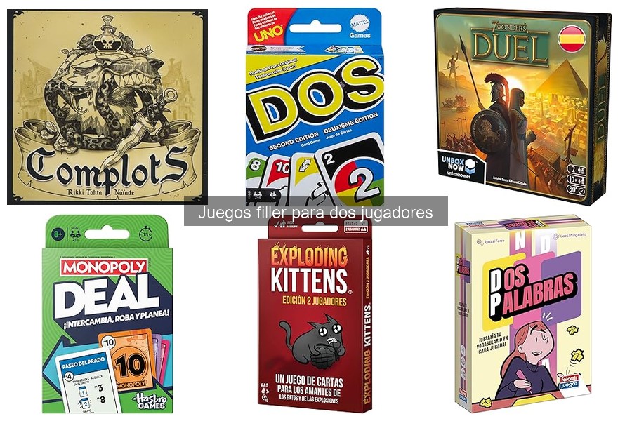 Estrategias Para Ganar en Juegos Filler Para Dos Jugadores