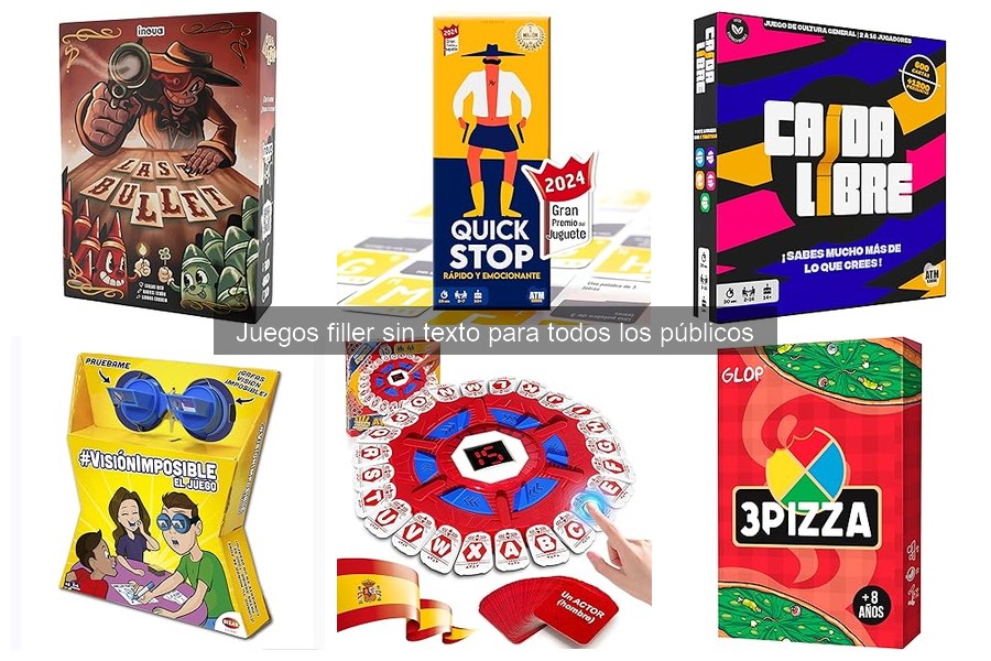 Estrategias para ganar en juegos filler sin texto