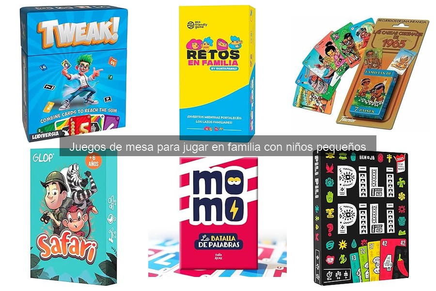 Estrategias para Jugar Juegos de Mesa con Niños Pequeños